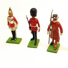 1970年代 vintage 英國士兵 擺飾
