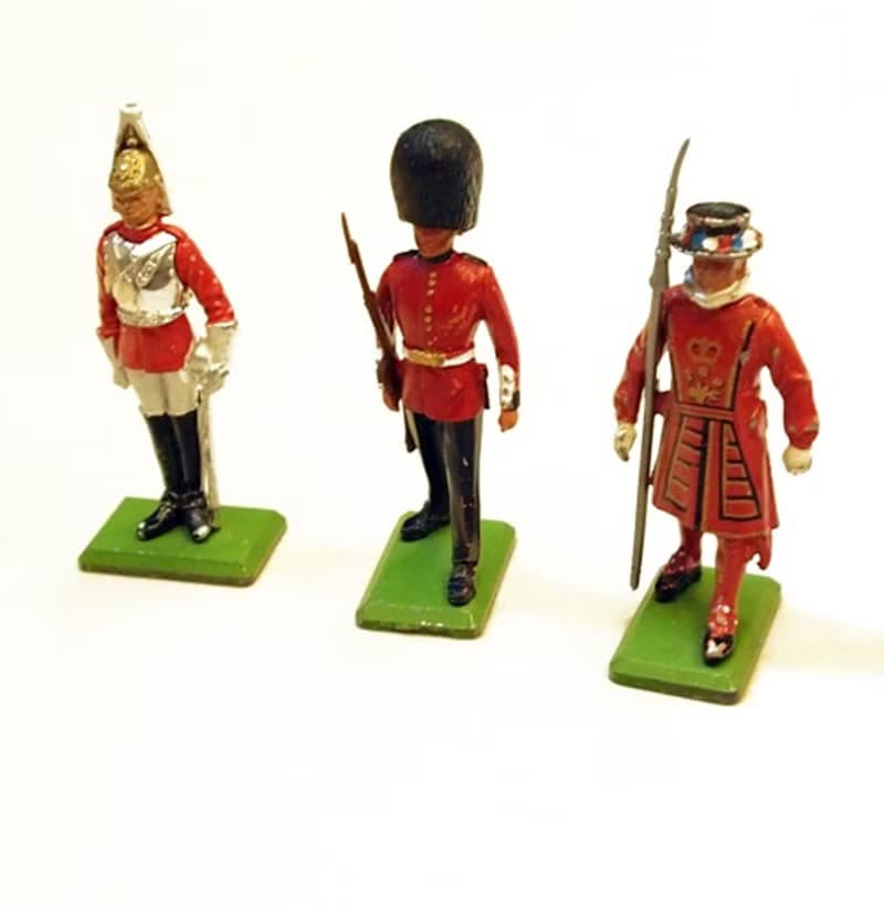 1970年代 vintage 英國士兵 擺飾