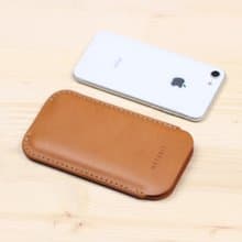 iPhone 手機皮套 / 保護套 -- 駝黃色 (裸機使用)