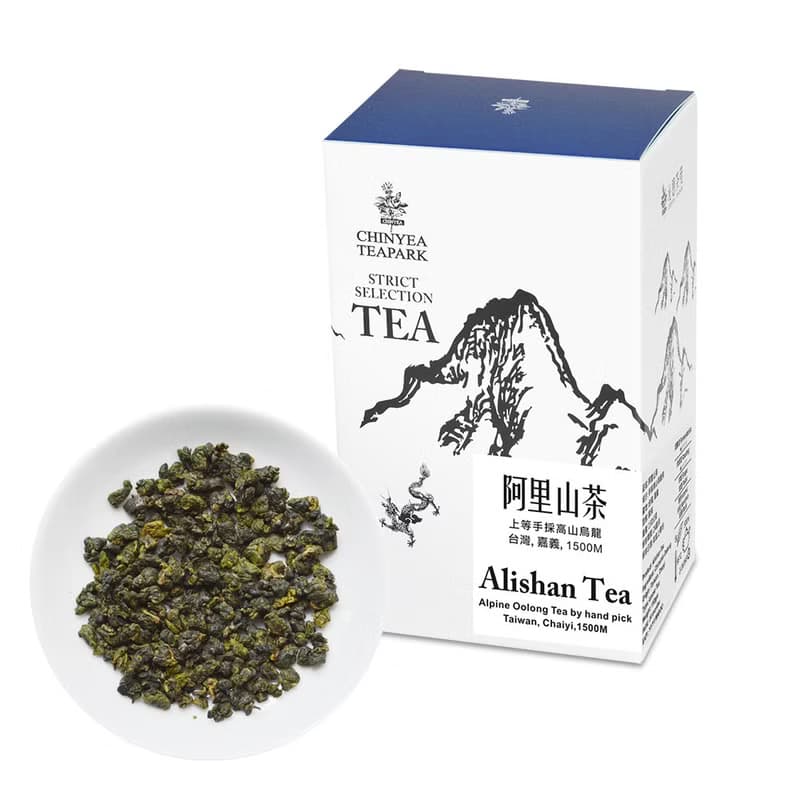 阿里山烏龍茶 - 台灣頂級手採高山茶,1500M樟樹湖青心烏龍