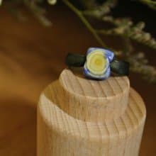 【 T - C 】戒指 皮革 牛皮 日本白瓷 瓷器  限量 自然釉色 無限看不膩色調 攝氏1350高溫燒製