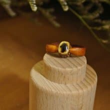 【 T - C 】戒指 皮革 牛皮 日本白瓷 瓷器  限量 自然釉色 無限看不膩色調 攝氏1350高溫燒製