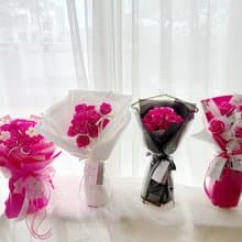 wbfxhm / 佛洛伊德的浪漫-桃紅系列皂花束