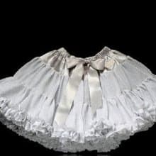 Dolly  GLITTER PETTISKIRT silver 銀色澎裙