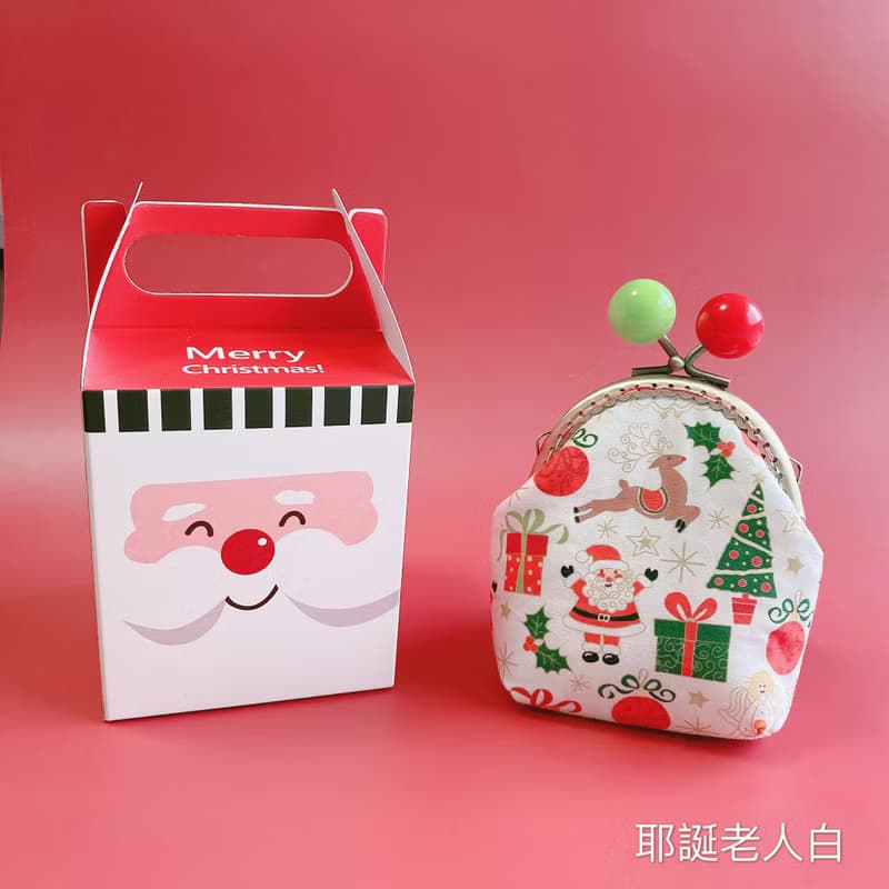 聖誕彩虹口金零錢包