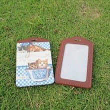 手作好禮 真皮卡套 票卡夾 證件套 識別證 (送掛繩) 聖誕交换禮物