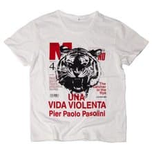 雑誌　暴力的な生活　おもしろ デザインTシャツ　ユニセックスXS〜XLサイズ　Tcollector
