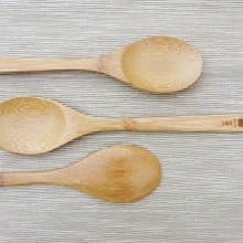 大好。湯匙 竹製餐具