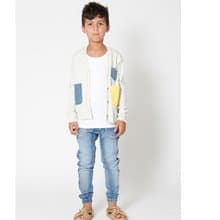 北歐童裝瑞典兒童有機棉牛仔褲2歲至10歲 藍