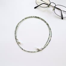 水草瑪瑙小圓珠眼鏡鍊 - 給媽媽的母親節禮物