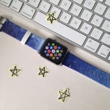 Apple / Samsung Watch 星空圖案皮手錶帶適合任何型號  5
