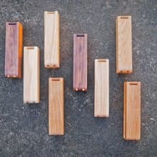 摩咕蟲 實木筆盒 禮物 文具