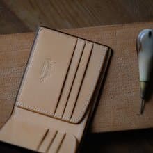 MILDY HANDS - SW01 馬臀皮 短夾 銀包 Japanese shell cordovan