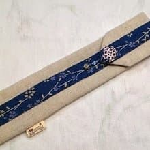餐具組隨身收納袋 筷套F02-014~獨特設計手工縫製