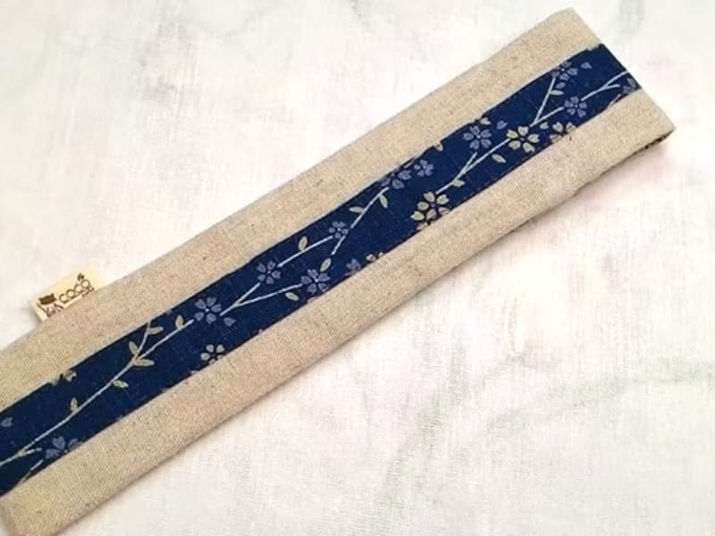 餐具組隨身收納袋 筷套F02-014~獨特設計手工縫製