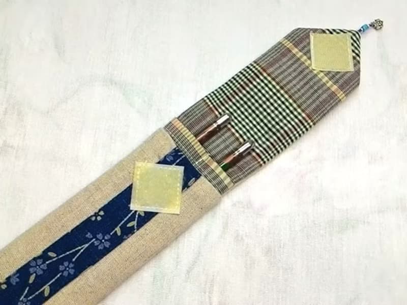 餐具組隨身收納袋 筷套F02-014~獨特設計手工縫製