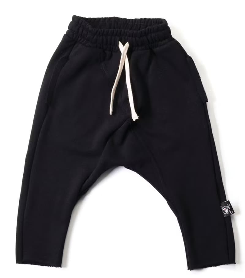 2015秋冬潮牌NUNUNU 抽繩寬垮褲/ Raw sweatpants