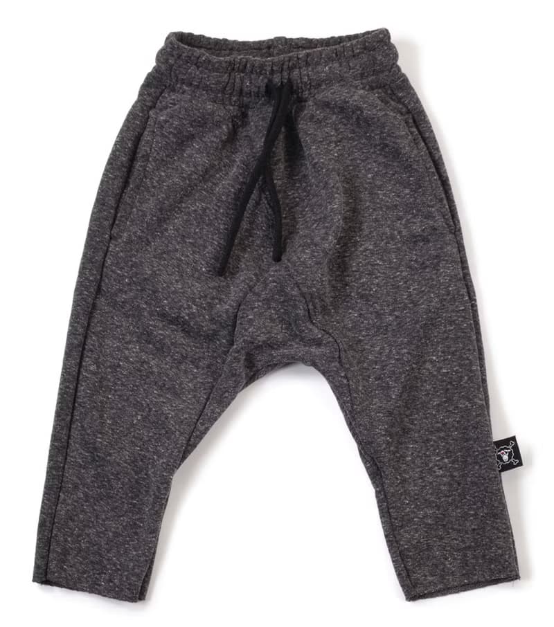 2015秋冬潮牌NUNUNU 抽繩寬垮褲/ Raw sweatpants