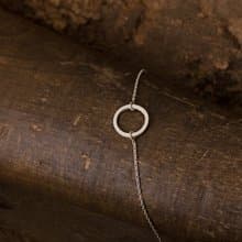 Circular 迴圈 純銀手鍊 925 Silver Bracelet