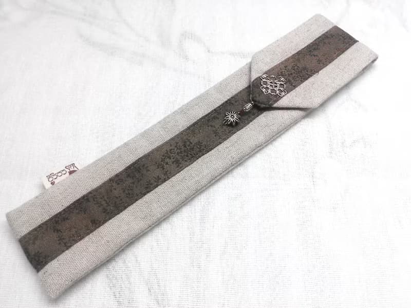 餐具組隨身收納袋 筷套F02-007~獨特設計手工縫製