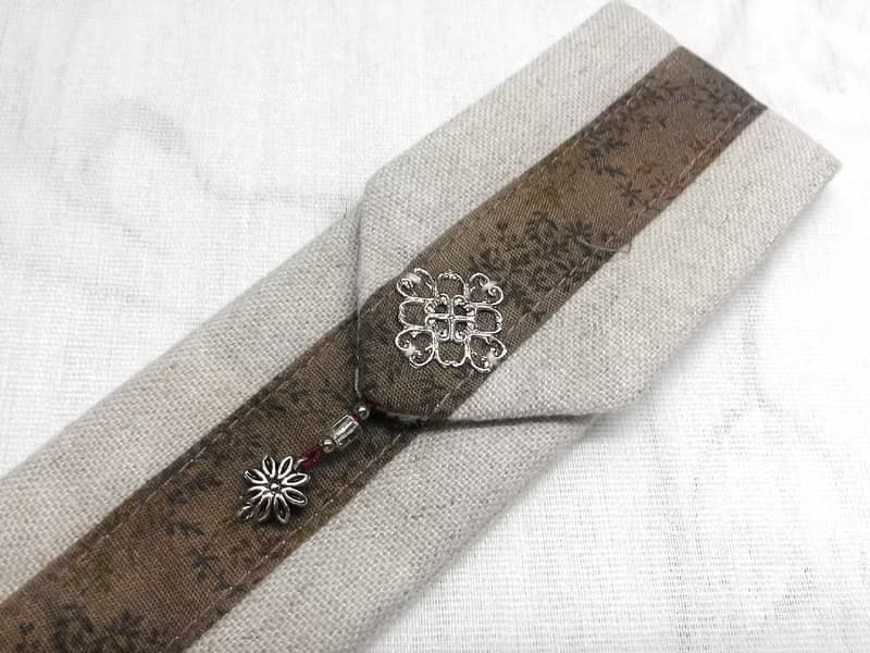 餐具組隨身收納袋 筷套F02-007~獨特設計手工縫製