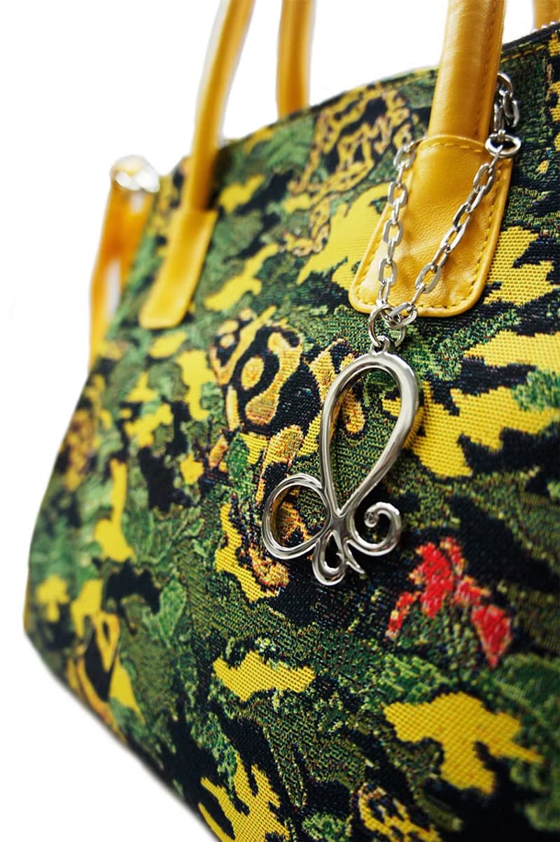 手提包 真皮/布防潑水 平織緹花 迷彩青蛙