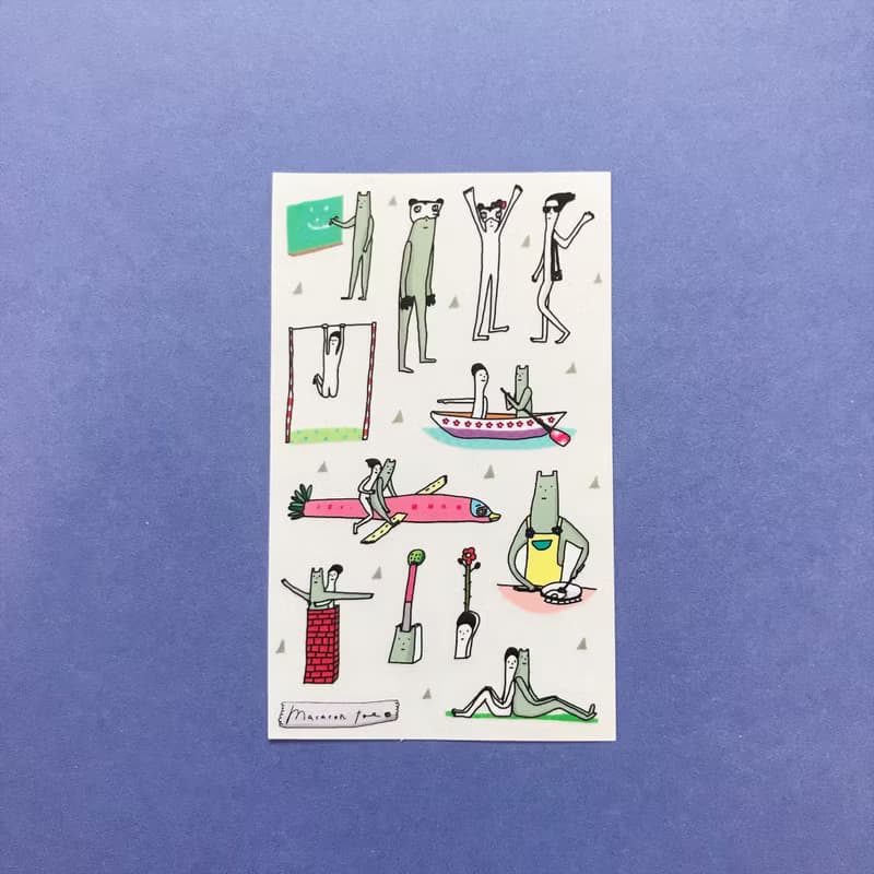 Do Something | 刀模透明貼紙包