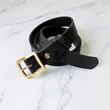 【真皮皮帶/腰帶】28mm/日形帶頭/義大利植鞣頭層牛皮