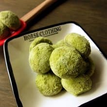 抹茶小丸子 -  2 小桶  (盒)