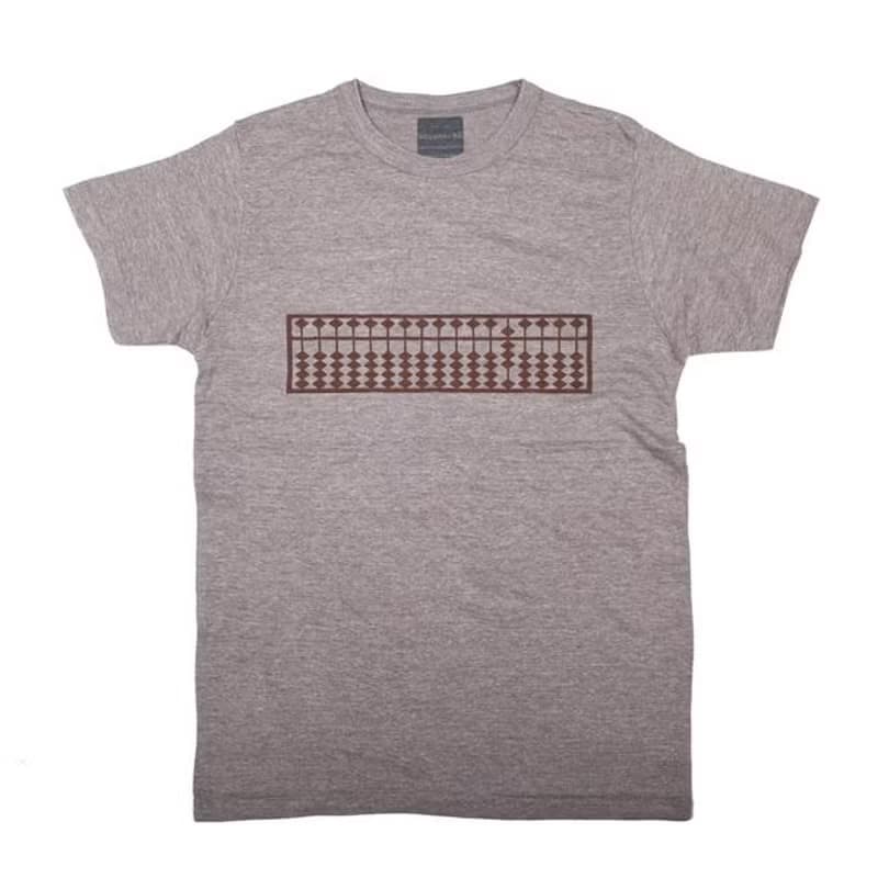 算盤 そろばん おもしろ デザインTシャツ　ユニセックスXS〜XLサイズ　Tcollector