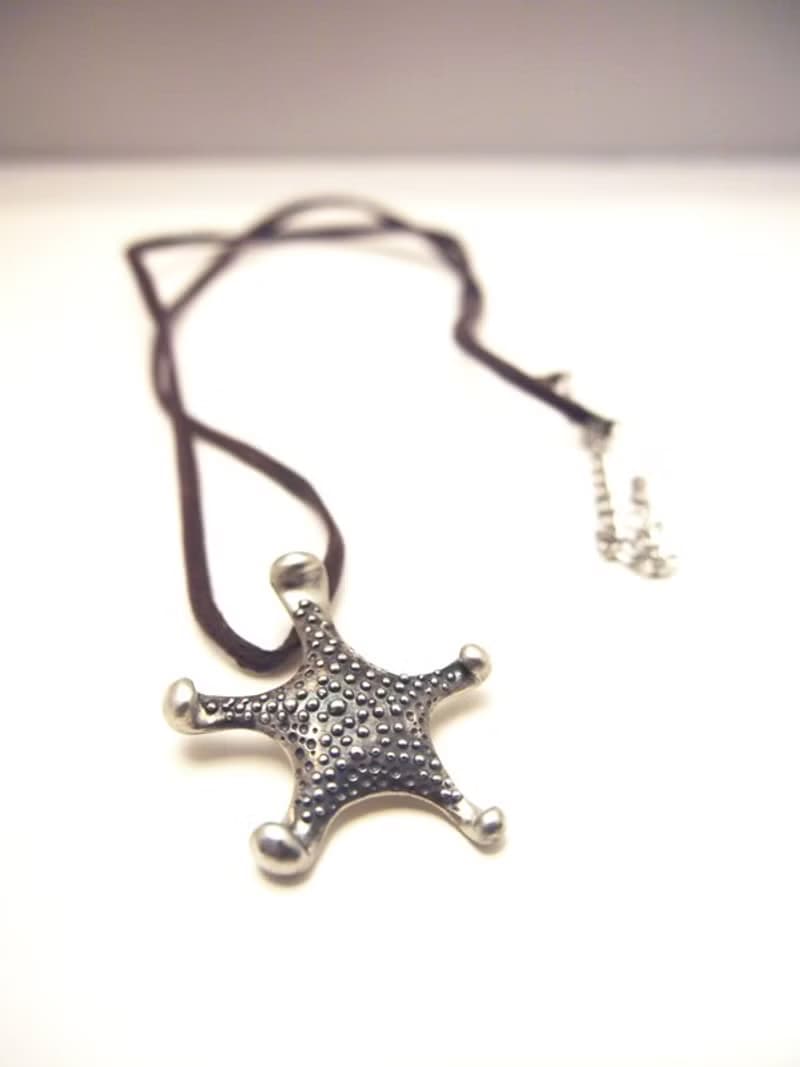 生日 週年 愛情 禮物 手工訂作 純銀熱帶海星項鍊