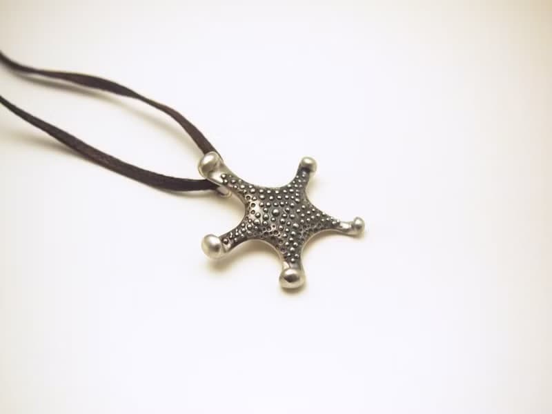 生日 週年 愛情 禮物 手工訂作 純銀熱帶海星項鍊