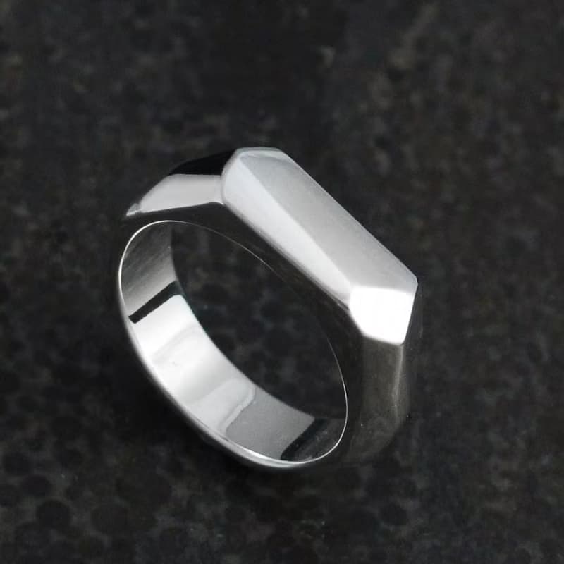 訂製戒指-造型戒 X-Ring(S) 925 純銀戒指-64DESIGN