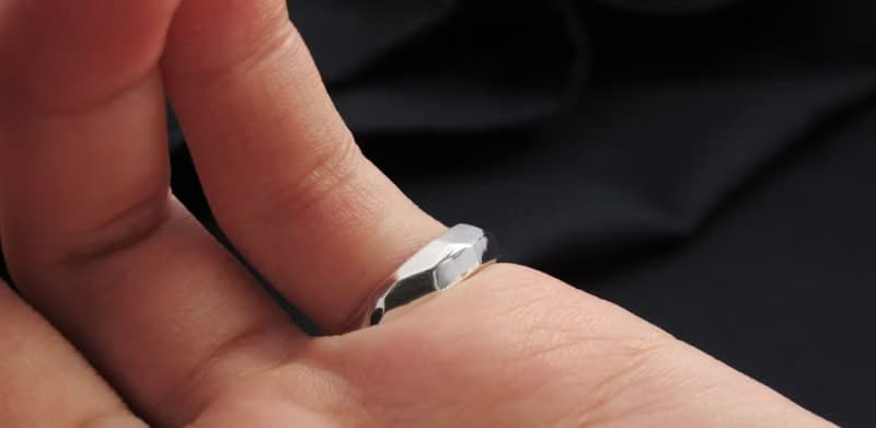 訂製戒指-造型戒 X-Ring(S) 925 純銀戒指-64DESIGN