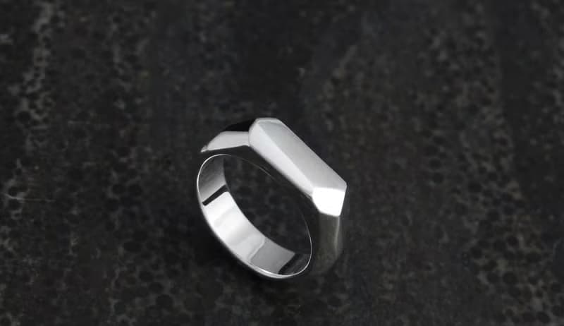訂製戒指-造型戒 X-Ring(S) 925 純銀戒指-64DESIGN