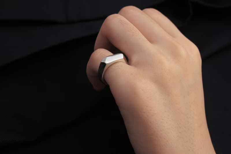 訂製戒指-造型戒 X-Ring(S) 925 純銀戒指-64DESIGN