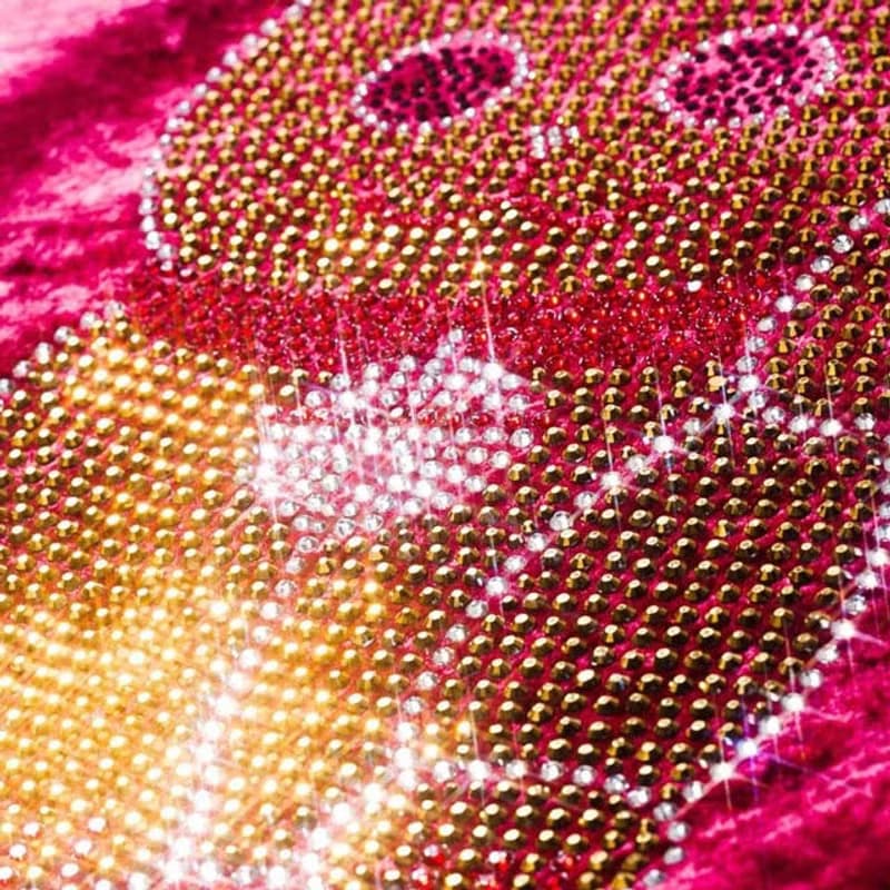 【GFSD】水鑽精品-招財貓幸運抱枕