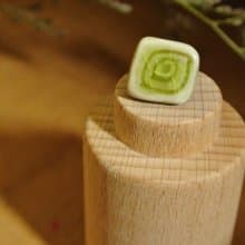 【 T - C 】耳環 日本白瓷 瓷器  限量 自然釉色 無限看不膩色調 攝氏1350高溫燒製