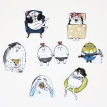 蛋定人生防水貼紙(7入) #3