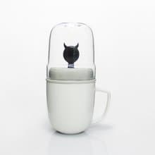 dipper 1++小惡魔雙杯組-馬克杯+玻璃杯子(黑色款)