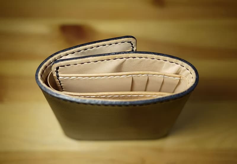 小島手工瑞士捲皮夾 Leather Helveticrolls Wallet