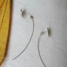 雲圈圈銀耳環