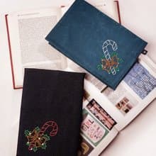 【GFSD】水鑽精品-滿滿耶誕精神【甜甜拐杖】書衣