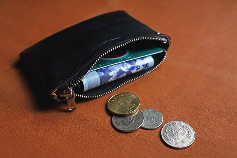 【Zipper Coin case 零錢包】袋鼠皮 / 山羊皮 輕巧拉鍊零錢包