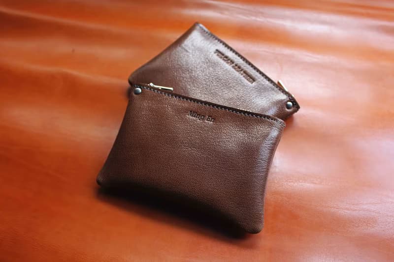 【Zipper Coin case 零錢包】袋鼠皮 / 山羊皮 輕巧拉鍊零錢包