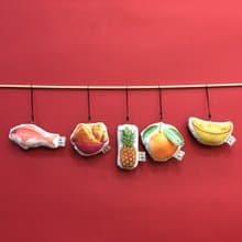 【招財開運小物】開運小吊飾(單個吊飾) 金元寶/發糕/鳳梨/橘子/
