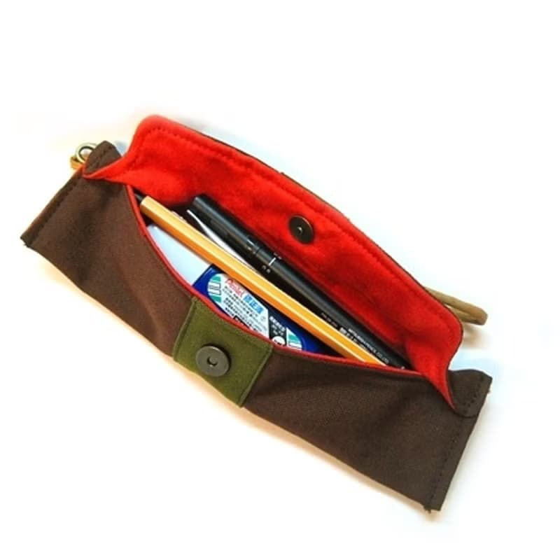 筆袋/筷套 (抹茶) (附木製筷子和湯匙) 接單生產*