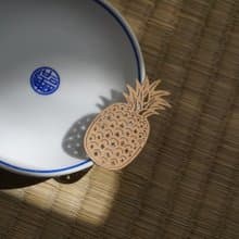 麥麥植物園-鳳梨 紙雕書籤 | 植物花卉 天然水果 特色文具