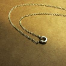 【畢業禮物】horseshoe f necklace_馬蹄鐵f項鍊 | 小幸運 好運