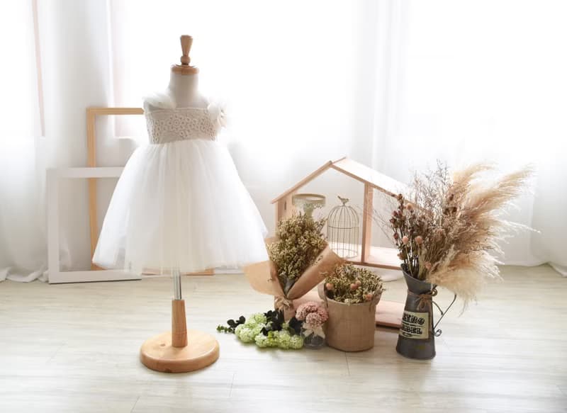 Angel Nina 訂製 禮服 花童 生日  零碼特價 胸前無小花